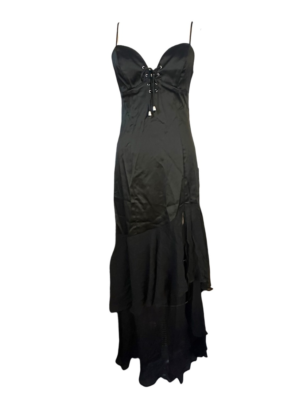 Vintage y2k Dina Bar-El Silk Whimsigoth Fairy Dress M
